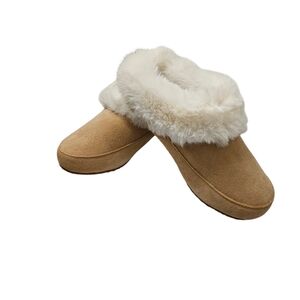 NWT Luxurious Comfort SOREL Faux Fur Coffee Run Slipper. Size Women's 8